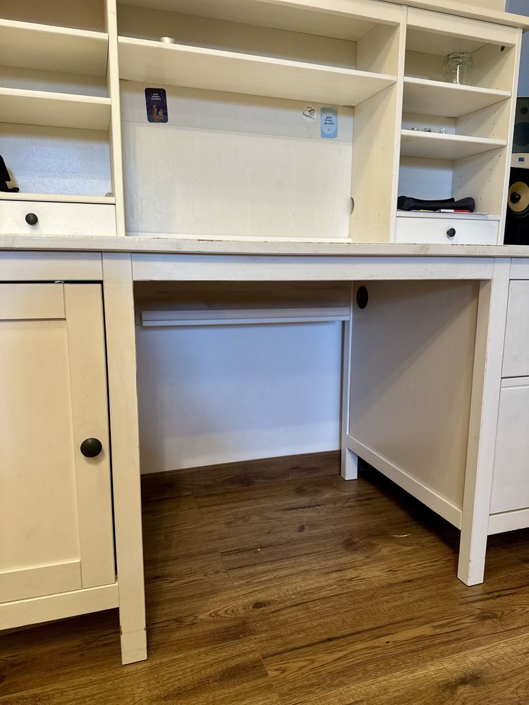 Biurko białe Ikea Hemnes