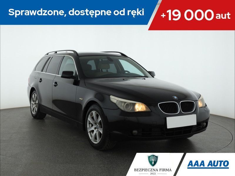 BMW Seria 5 525i, GAZ, HAK,ALU, El. szyby