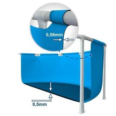 PISCINA INTEX RECTANGULAR SMALL FRAME FAMÍLIA COR-DE-ROSA + OFERTA