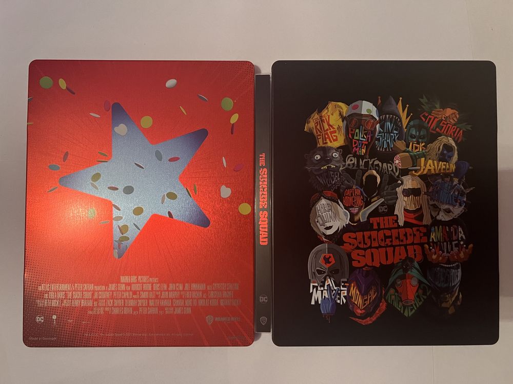 The Suicide Squad 4k UHD Steelbook PL + protektor