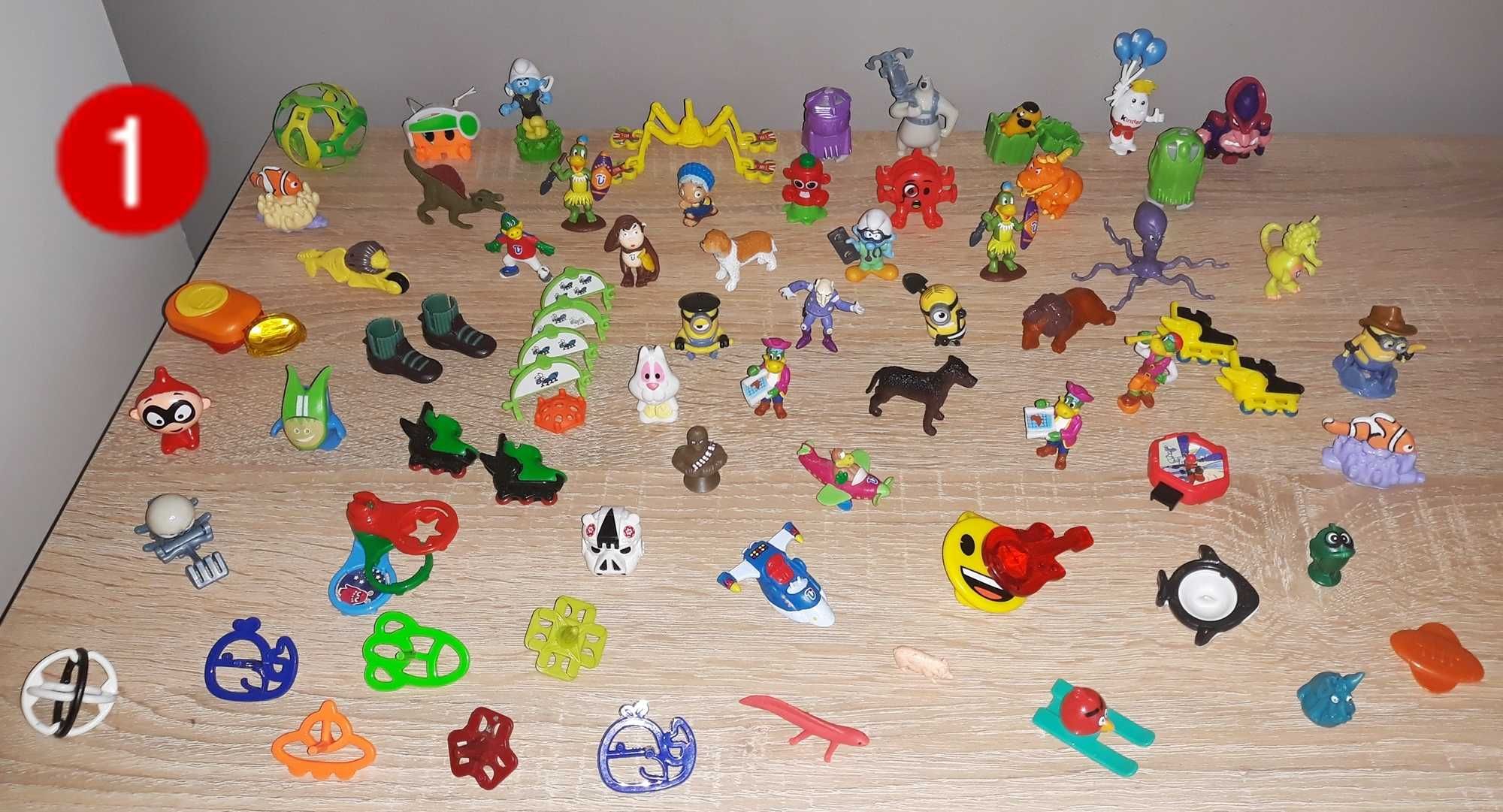 Figurki zabawki z Kinder Niespodzianki Niespodzianka zestaw zabawek