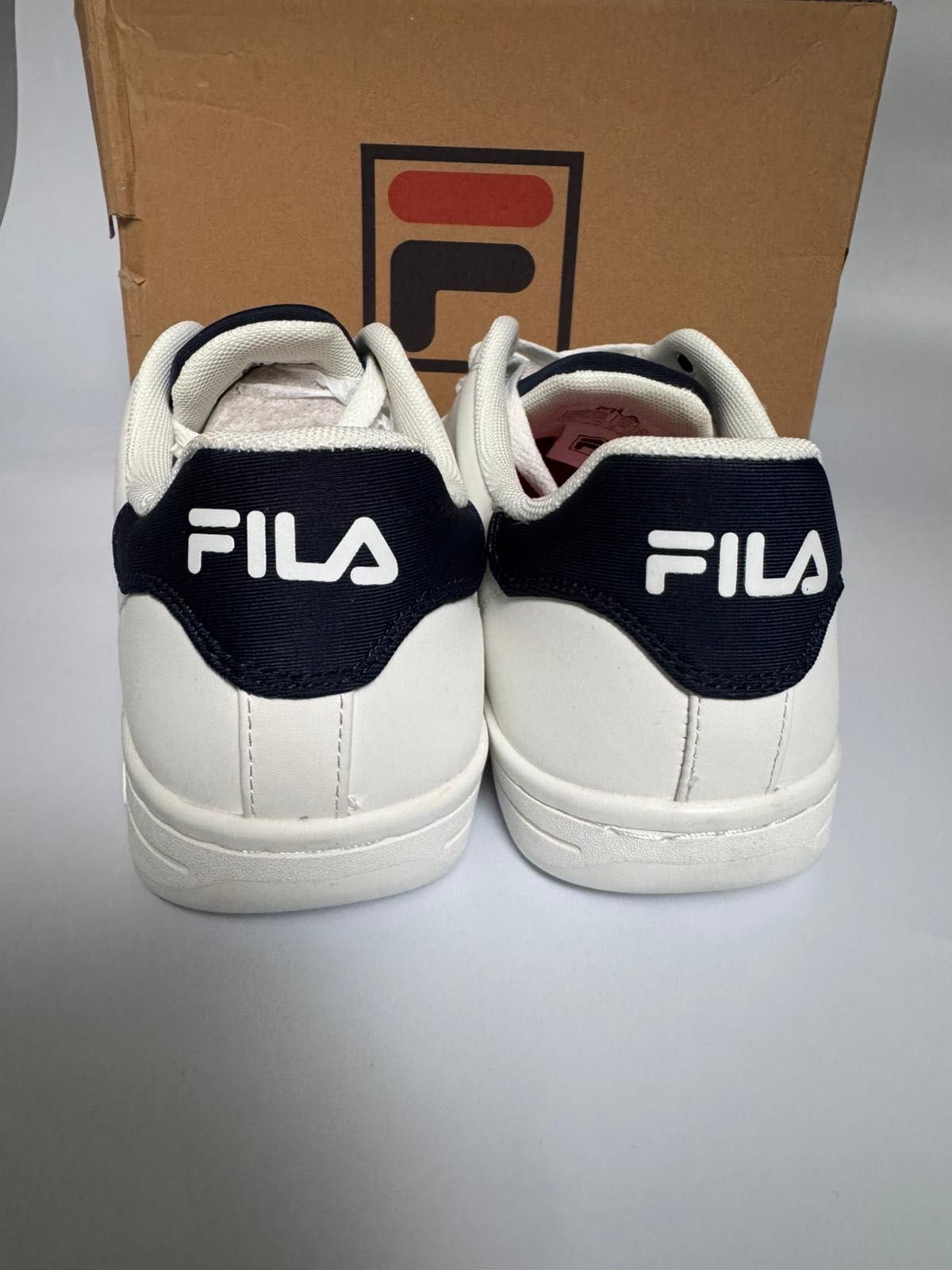 Nowe sneakersy buty męskie FILA CROSSCOURT 2 NT LOGO białe 44