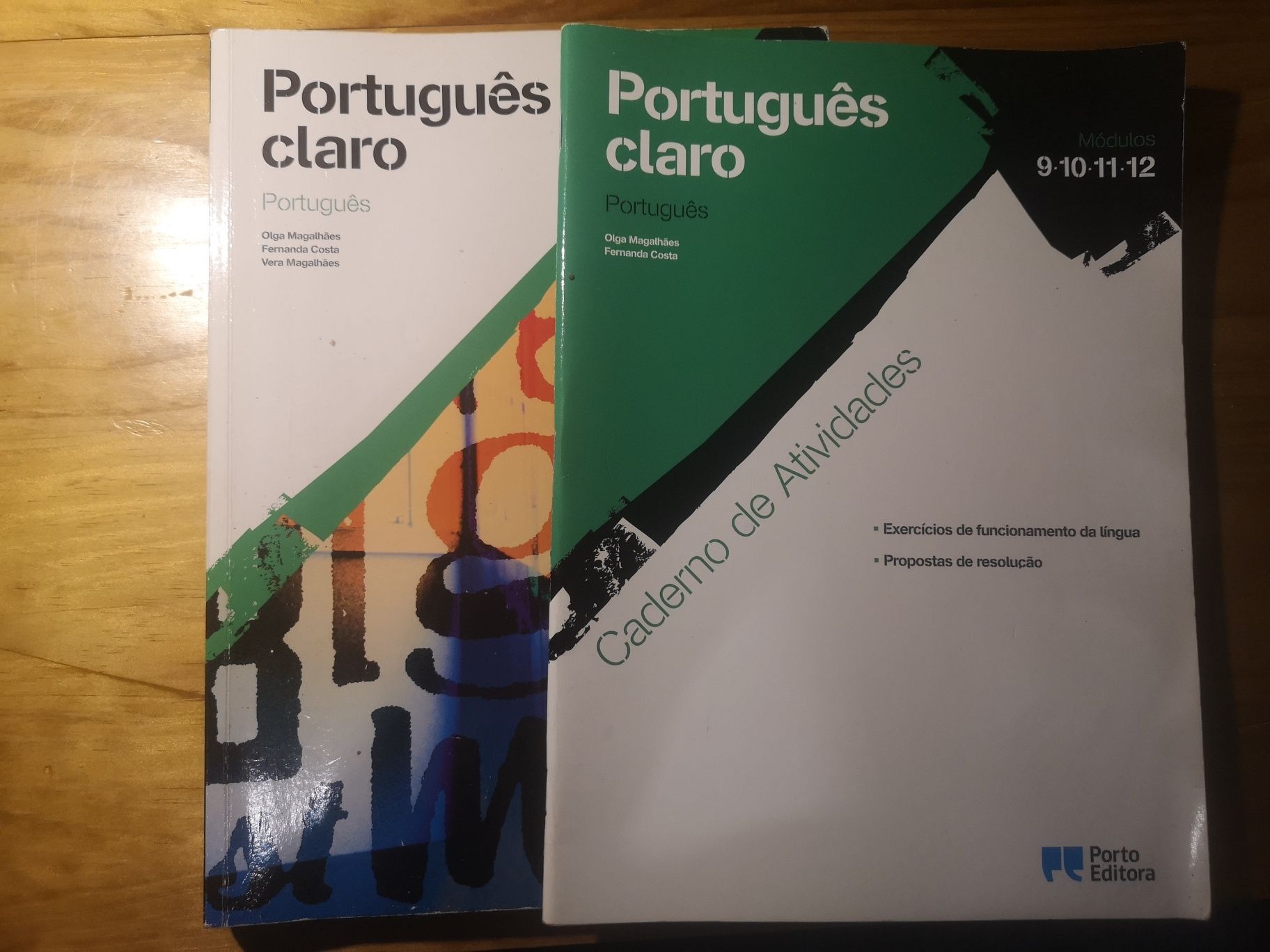 Livros +  Caderno de Exercícios de PorguePortuguês Claro