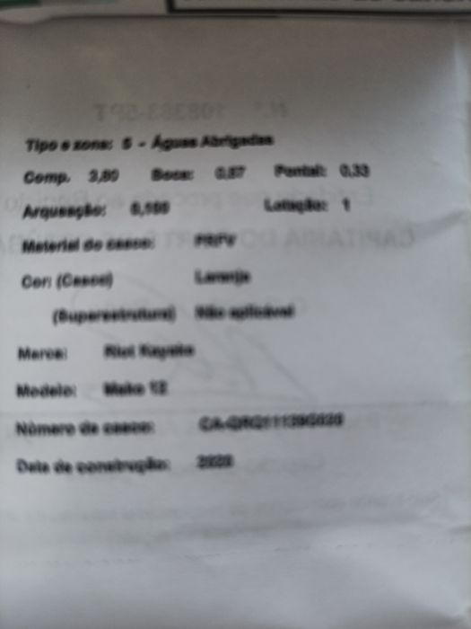 Caiaque Mako 12 laranja