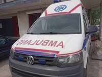 Ambulans VW Karetka, Sanitarny Volkswagen Transporter, Salon PL Kamper