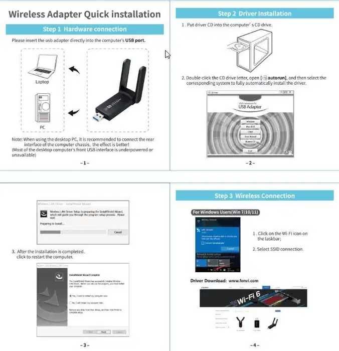 Wifi+Bluetooth адаптер для комп'ютера AC1300 USB3.0