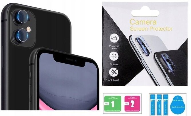 2X Szkło Hartowane Na Aparat Do Iphone 12 Zestaw