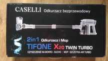 Caselli Odkurzacz i Mop pionowy bezprzewodowy Tifone X20 Twin Turbo
