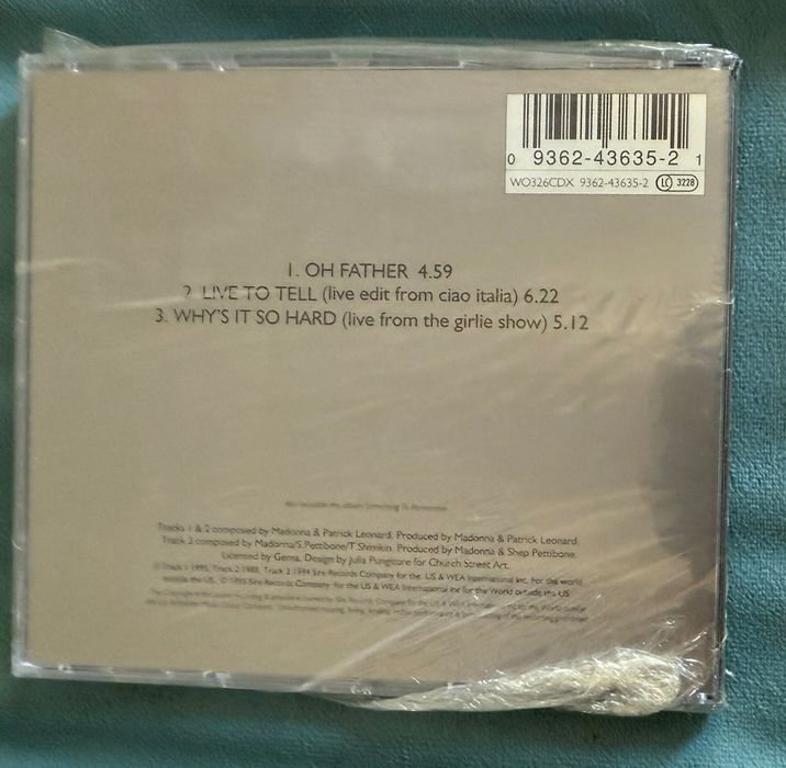 Madonna varios itens (cd single)
