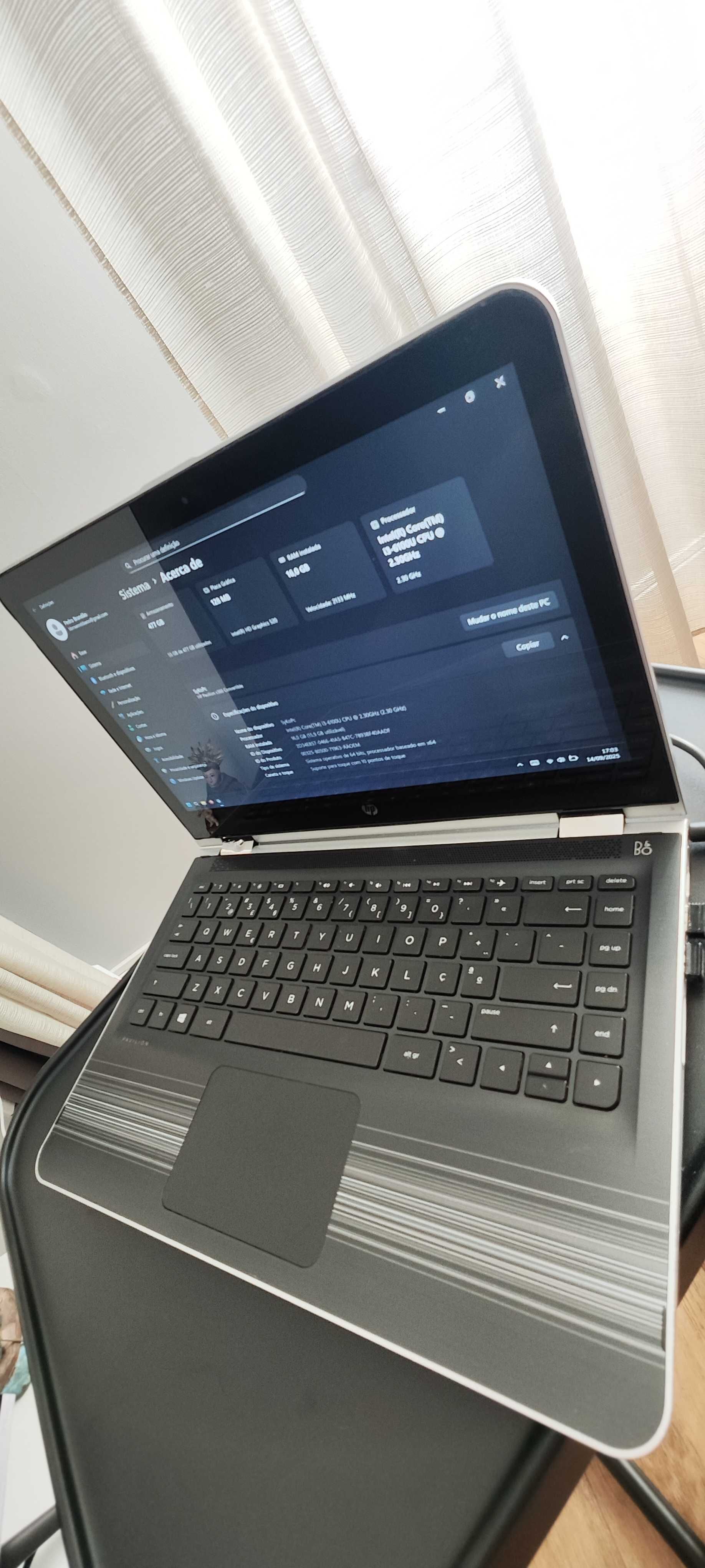 Portátil HP Pavilion x360 Ultrafino — 16GB RAM, SSD 512GB, Touchscreen