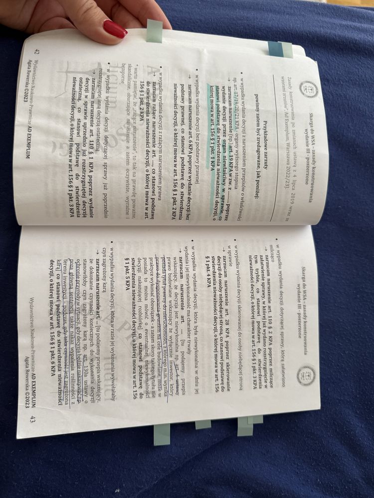 Skarga do WSA, zasady konstruowania. Ad Exemplum Agata Rewerska