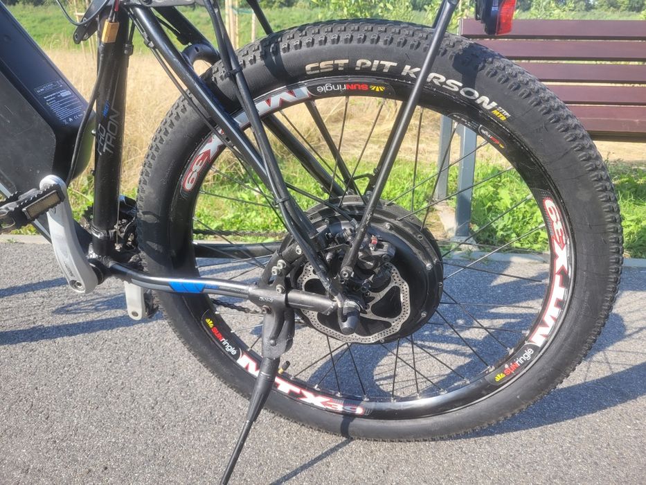 E- rower 1200W z kołami 26 cali