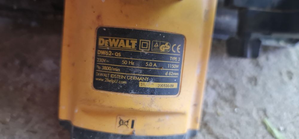 DEWALT DC62qs serra circular