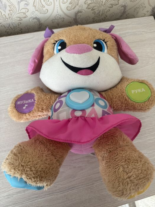 Сестренка умного щенка fishen price