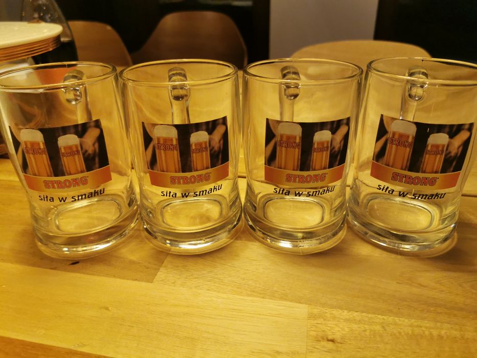 Kufle do piwa (Warka Strong)