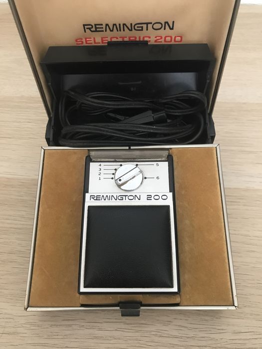 Máquina de barbear vintage REMINGTON SELETRIC 200