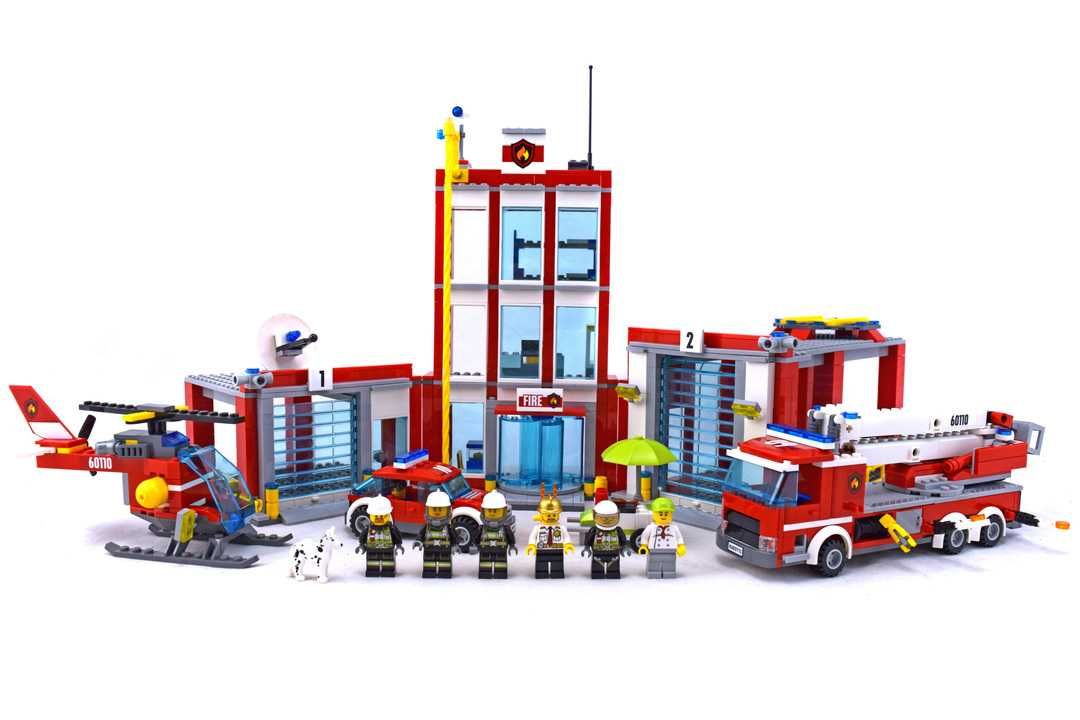 Lego City Bombeiros Fire e Nexo Knights