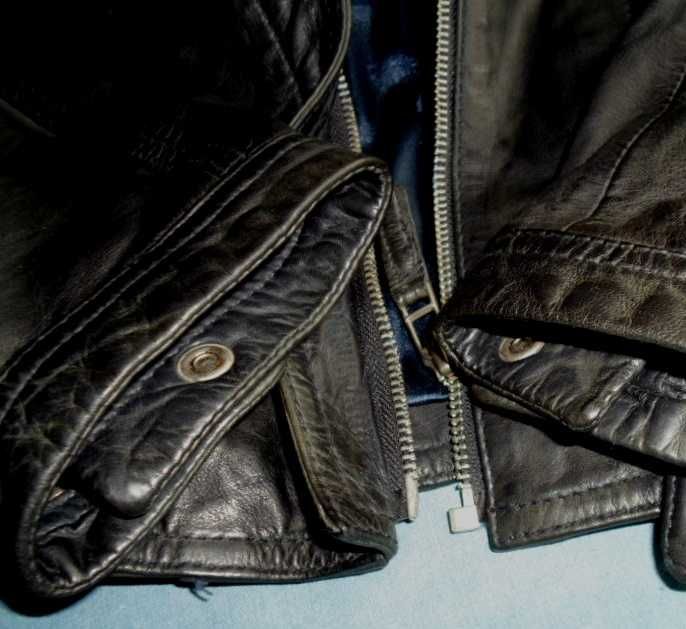 куртка курточка кожаная AC Arma размер UK-16 EUR-44 наш 48/50