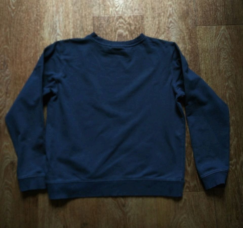 Синий женский свитшот худи футболка Fjallraven размер M