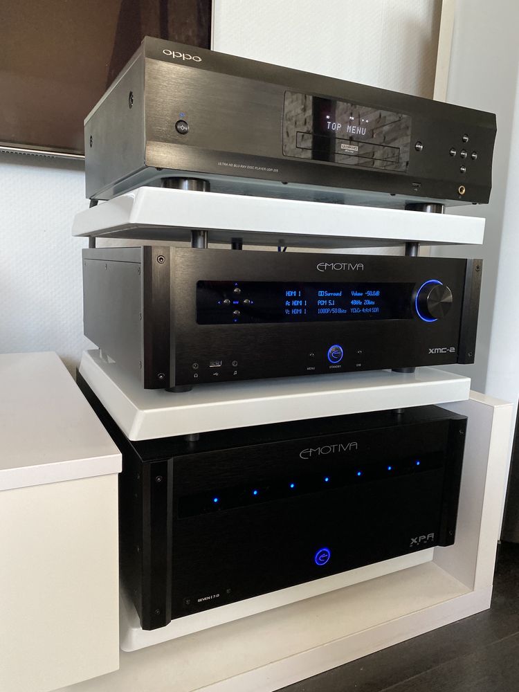 Процесор Emotiva XMC-2 + підсилювач XPA-7 Gen3