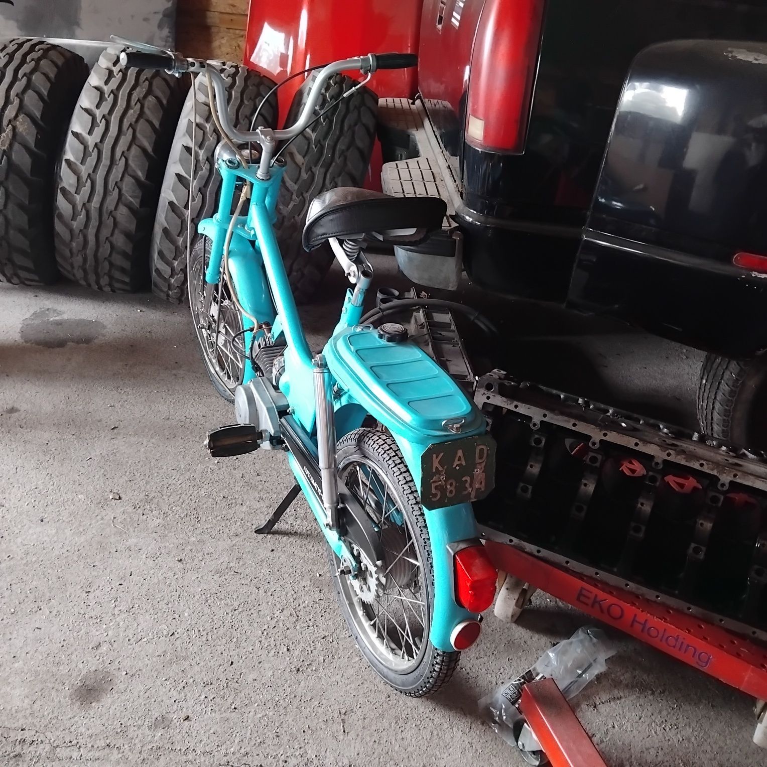 Motorower Pegaz 710 Automatic LUX Silnik 010
