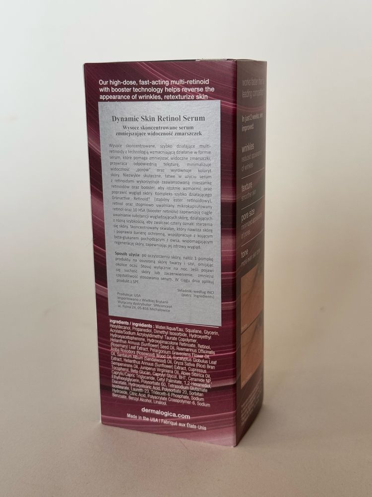 Dermalogica Dynamic Skin Retinol Serum 30 ml