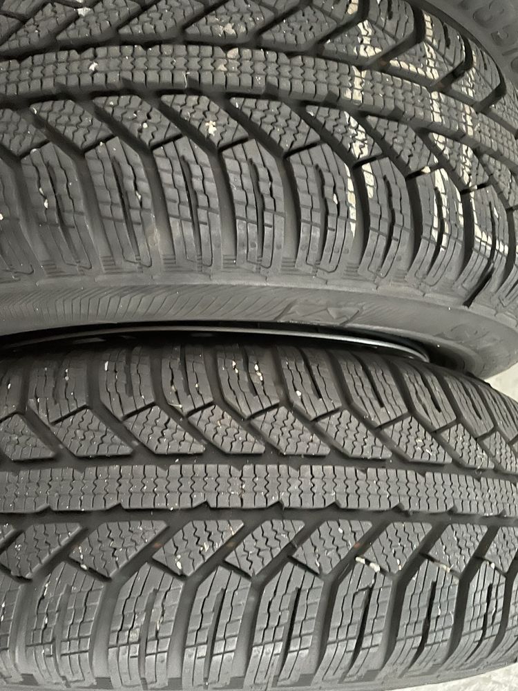 Kola zimowe opel corsa d e 15 cali 4x100 opony185/65/15 semperit