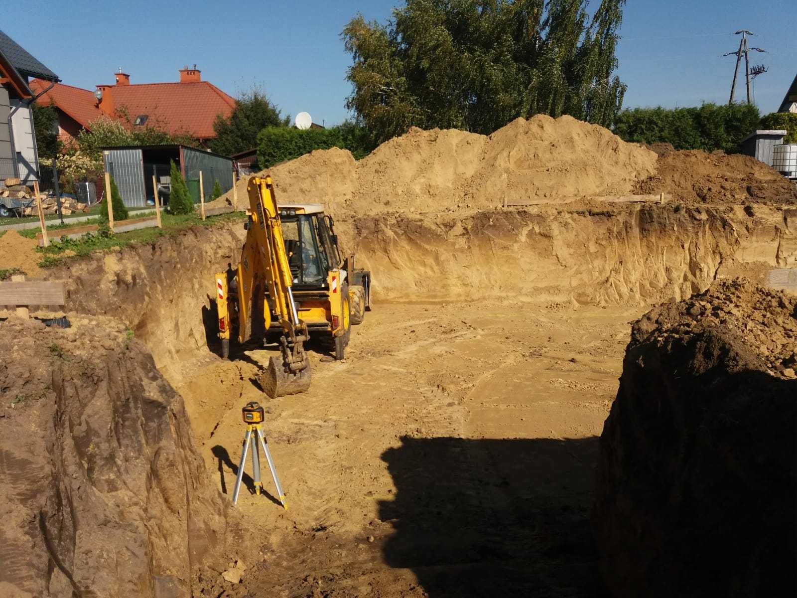 Usługi koparko ładowarką i mini koparką