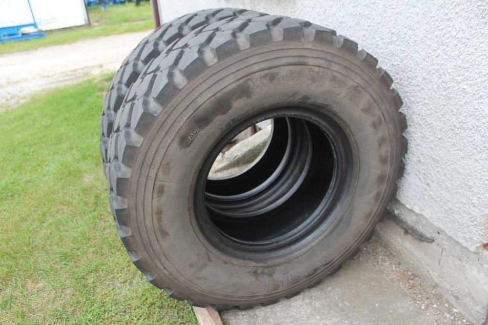 2x Michelin XZL 365/85R20 365/85 R20 164G 14 mm