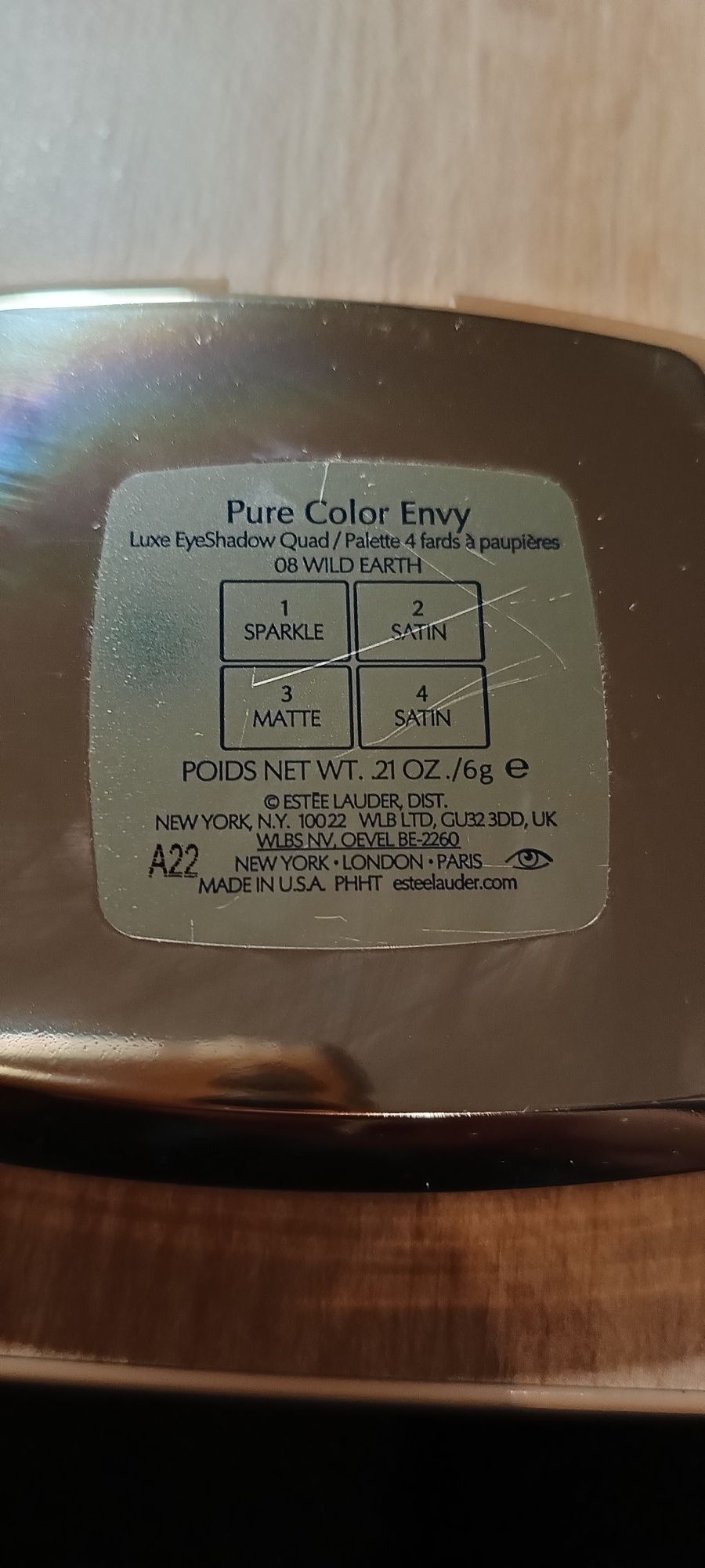 Estee Lauder paleta cieni Pure color envy Wild earth