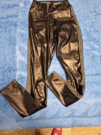 Лосины штаны  брюки кожа кож зам размер 42 s тонкие