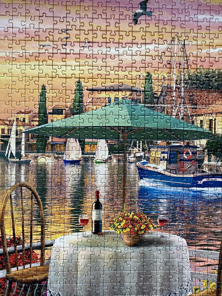 KOMPLETNE puzzle Schmidt 1000 „Sunset Reflections”