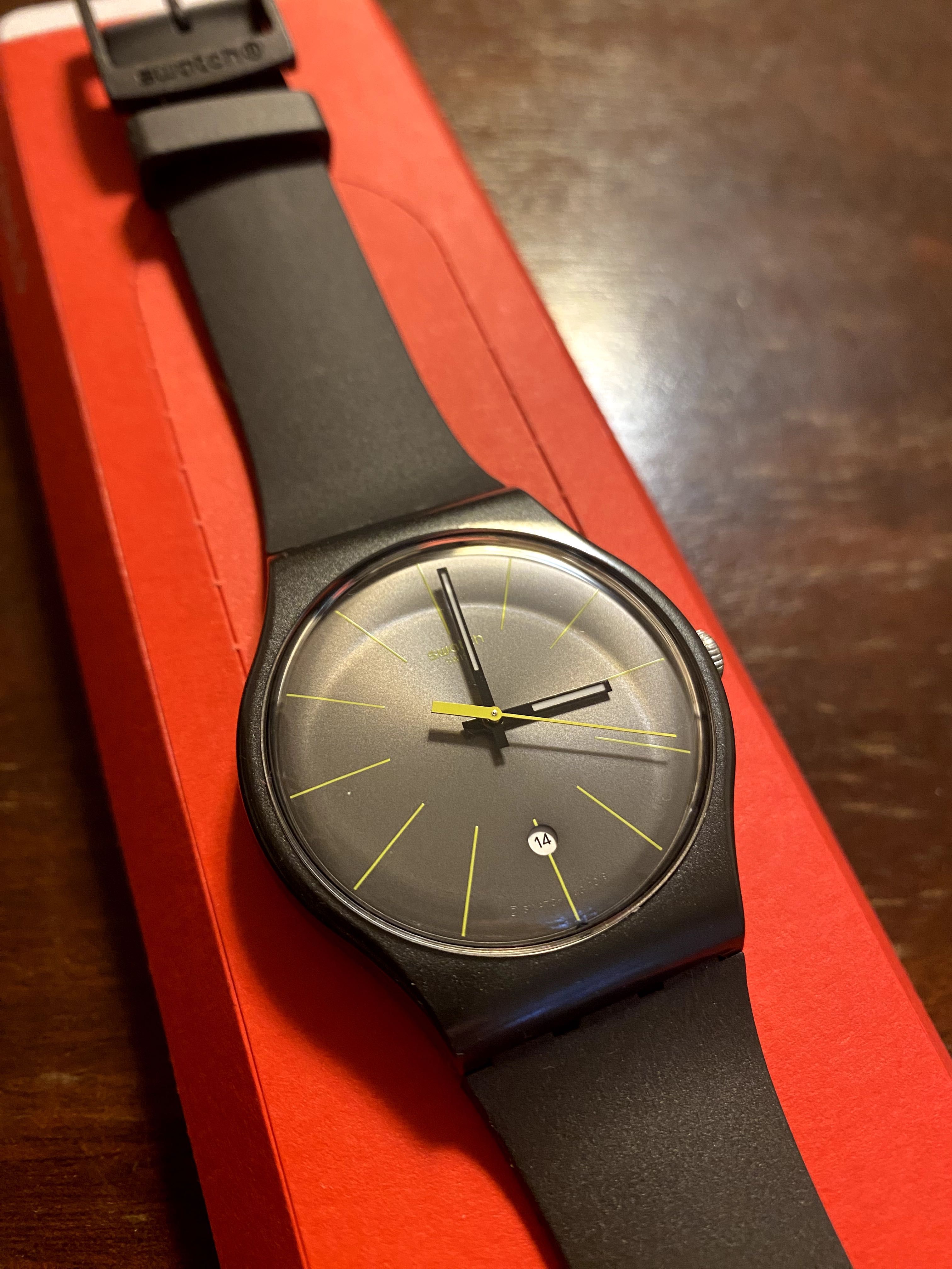 Годинник чоловічий Swatch 41 mm