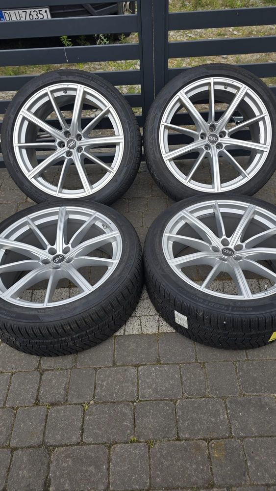 Felgi 22” Audi Q8 RS / Q7RS 5x112 ET18 + zimówki Hankook – 8500 zł
