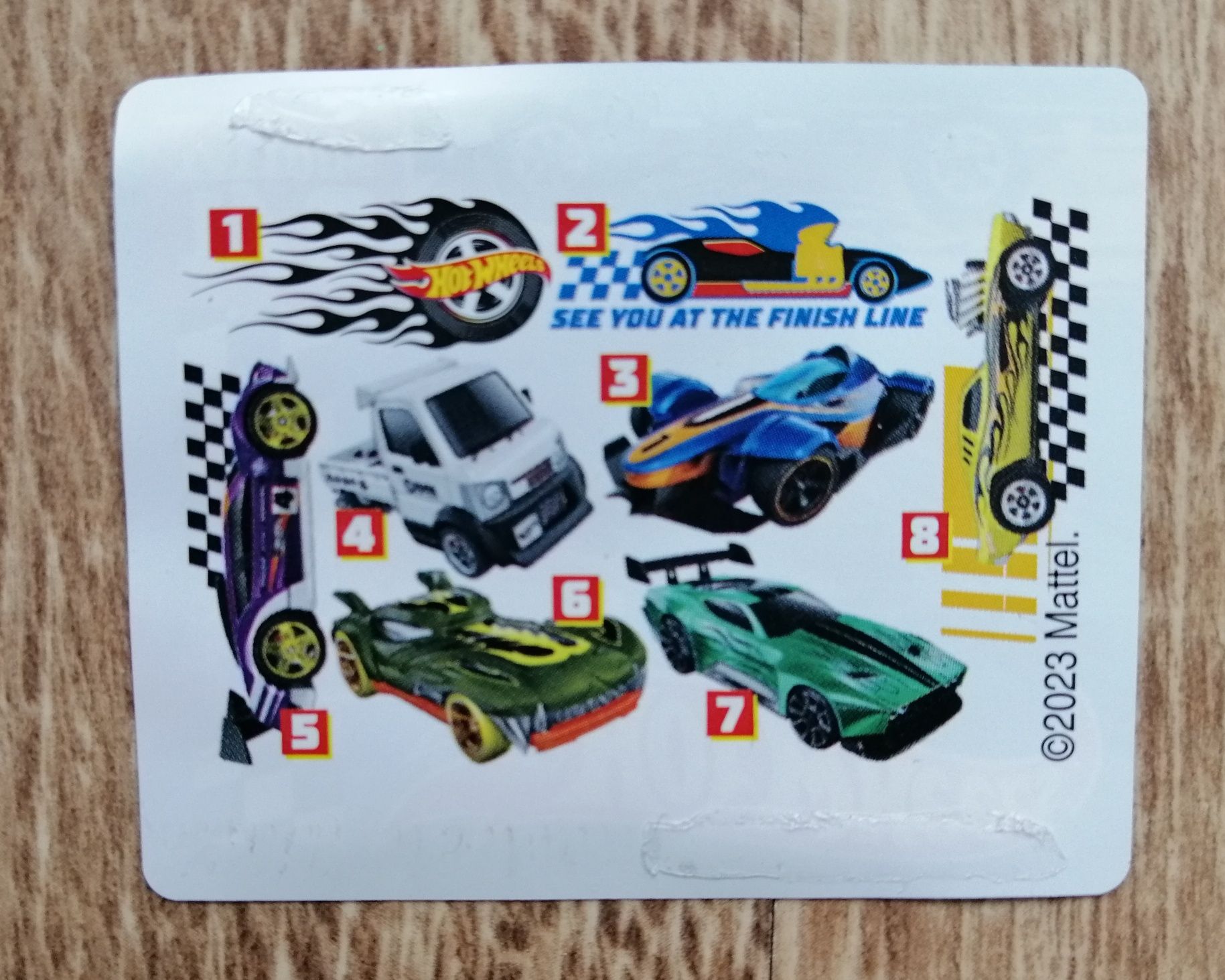 Tatuaże Hot Wheels 4szt.