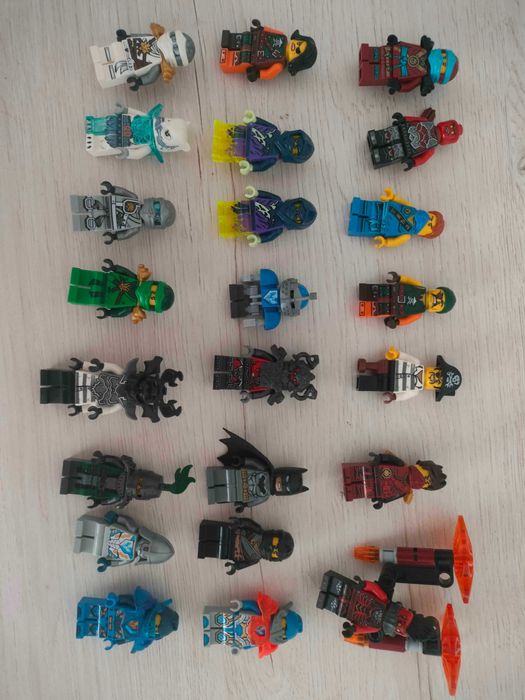 Mix figurek lego (star wars, ninjago, nexo knights, chima)