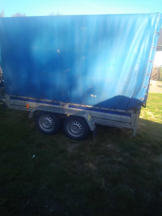 Przyczepka lekka do 750 kg Wiola 2 osiowa planeka nie  branderup