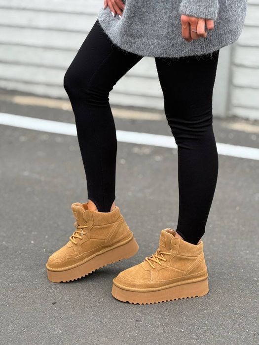 Жіночі зимові черевики з натуральної замші (р.36-41)