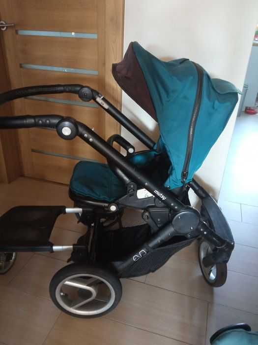 Wózek Mutsy Evo 3w1 + Maxi Cosi Citi+ dostawka step up board