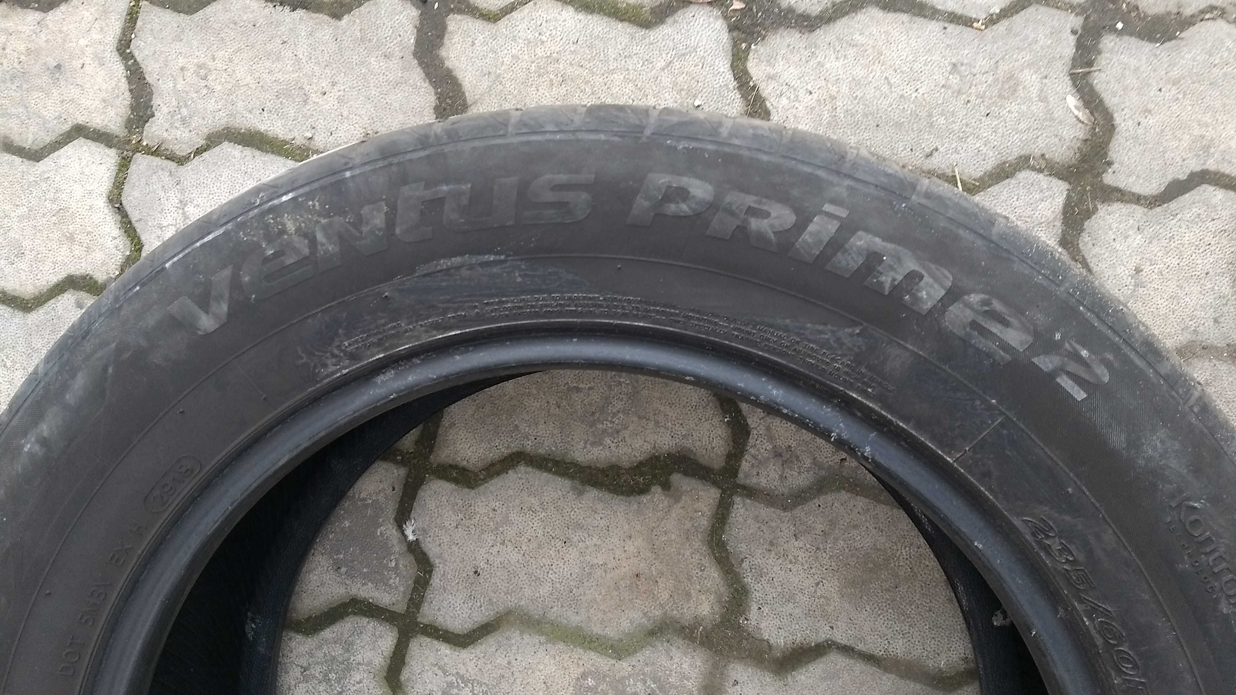 шины 235/60 r18 ventus prime 2 равномерный износ