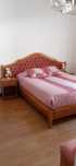 Conjunto de quarto. Cama e cómoda