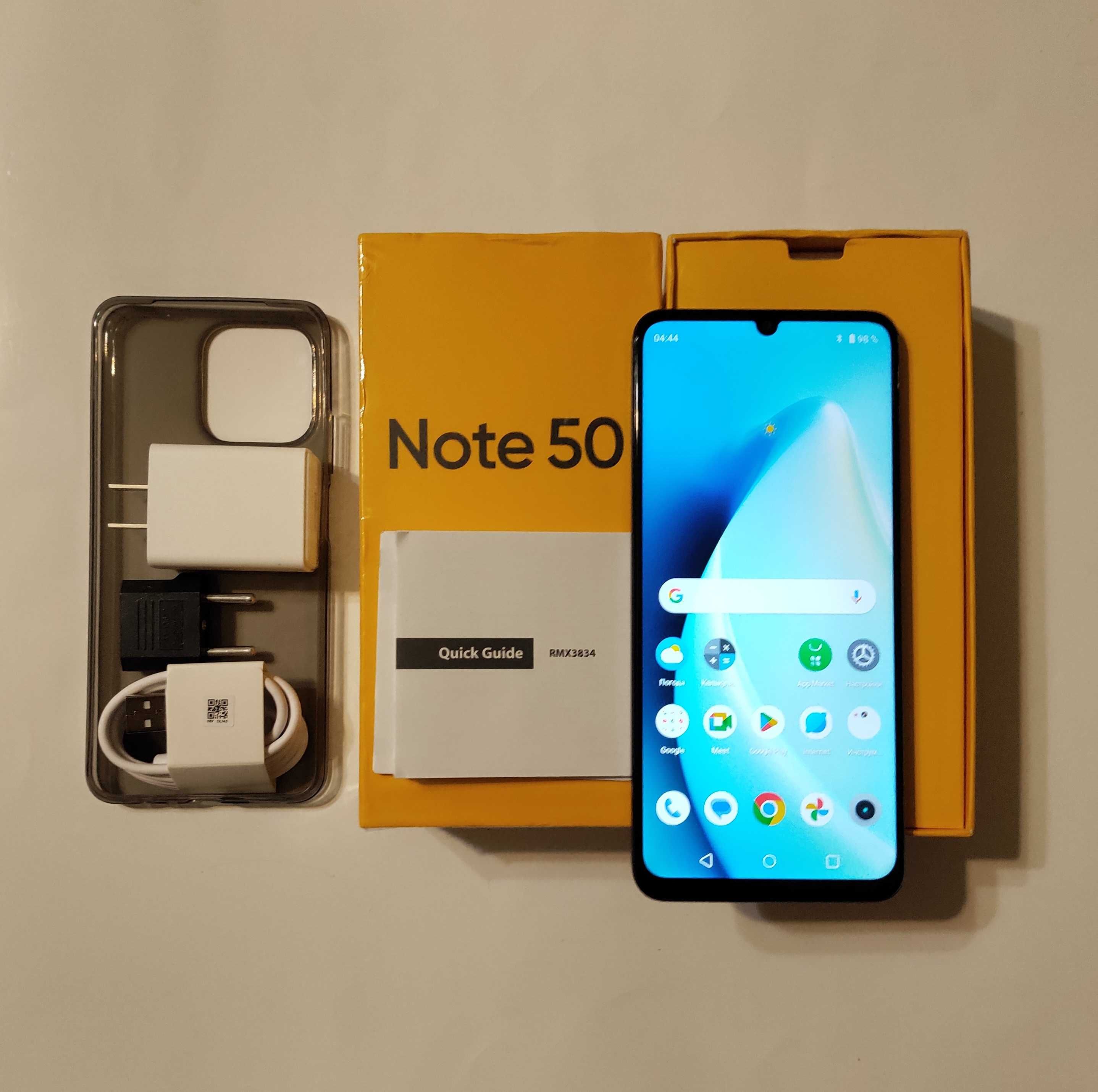 Новий Realme Note 50 память 3/64 великий екран 6.74 IPS версія RMX3834