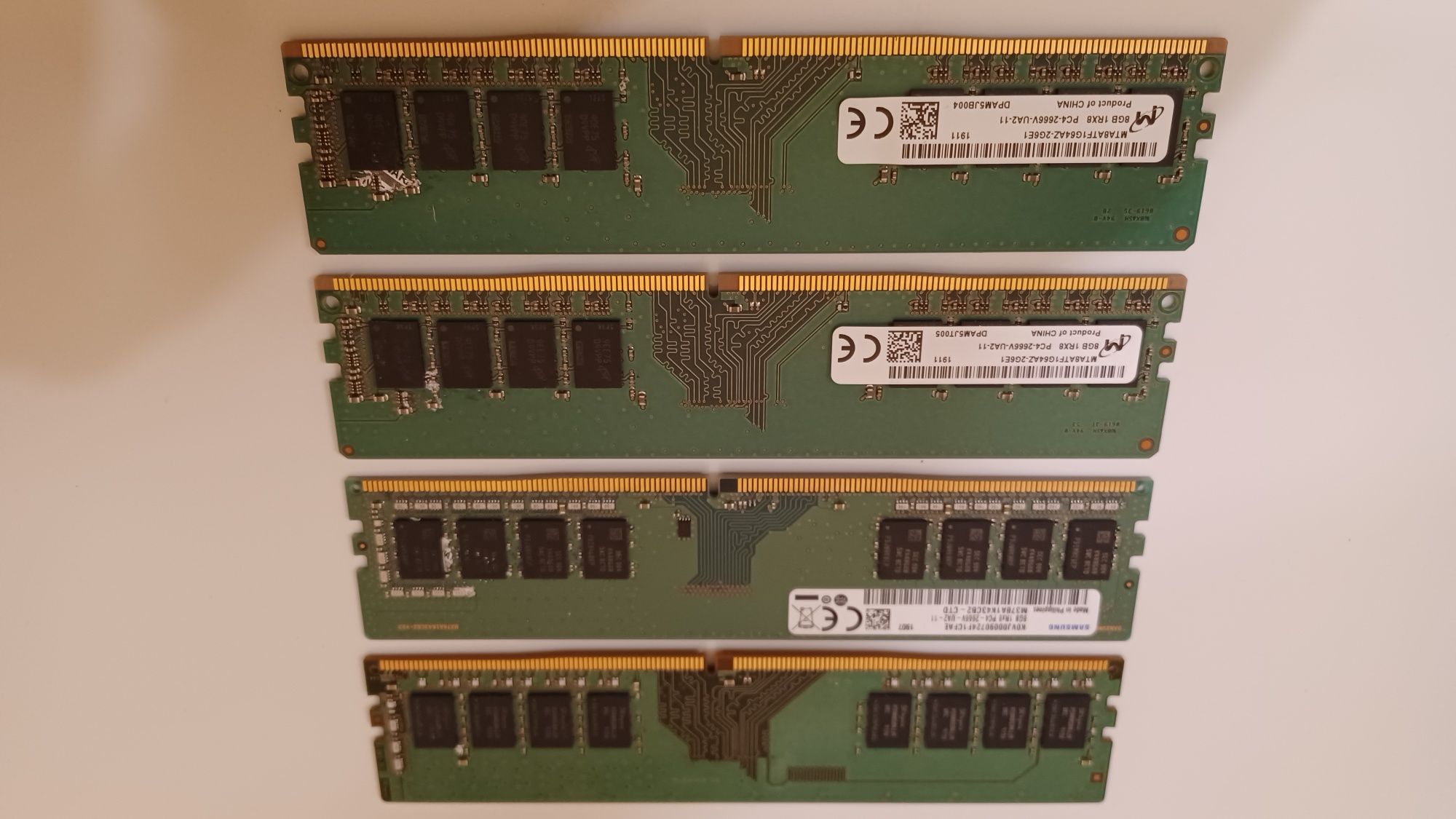 Pamięć RAM DDR4 UDIMM do PC, 32GB (4x 8GB), PC4-2666V