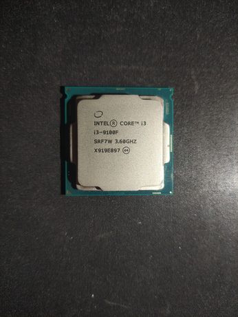 Процесор I3-9100f 3.60GHZ 4 ядра 4 потоки