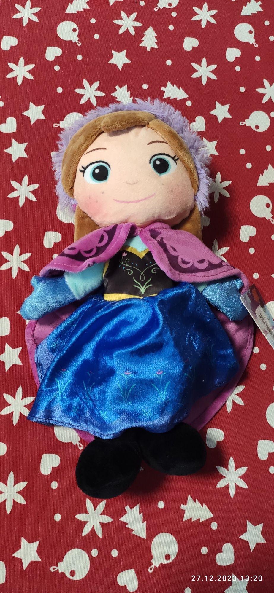 Pluszowa lalka Frozen 33 cm MASKOTKA Anna