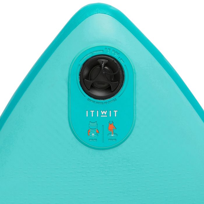 Prancha de Stand Up Paddle insuflável principiante 10 pés Verde