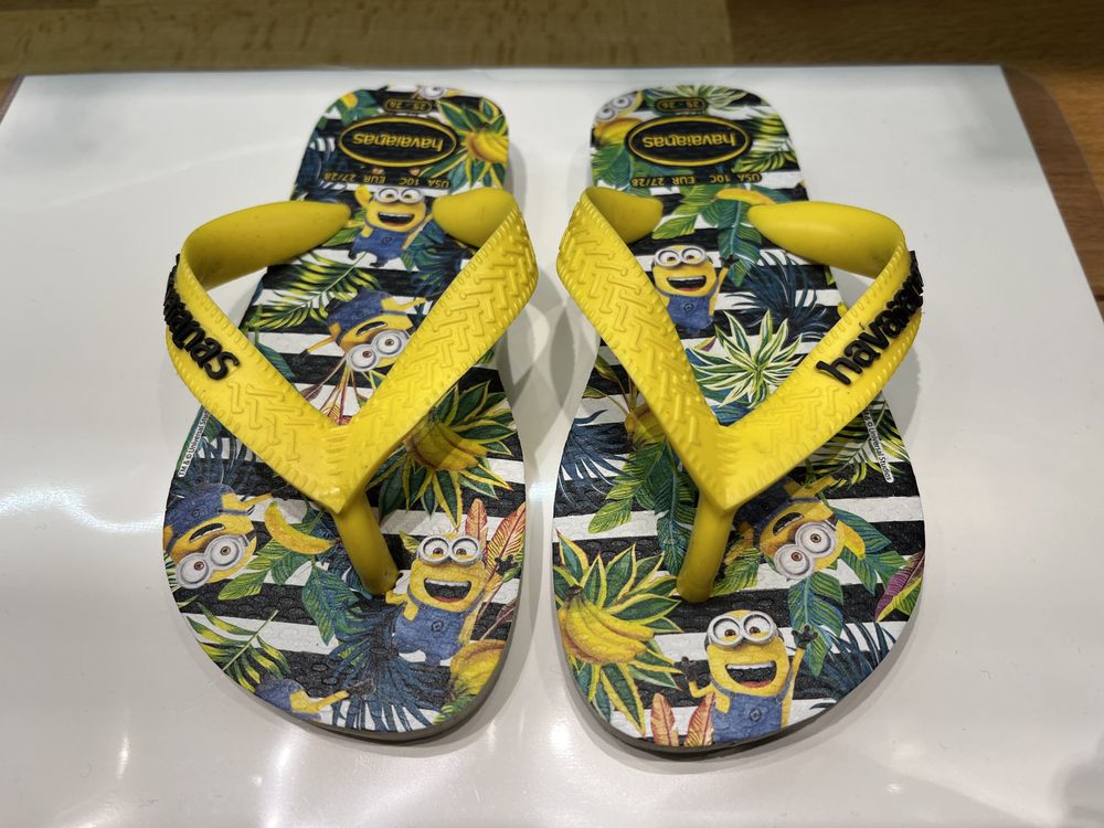 Havaianas japonki klapki 25-26 Minionki