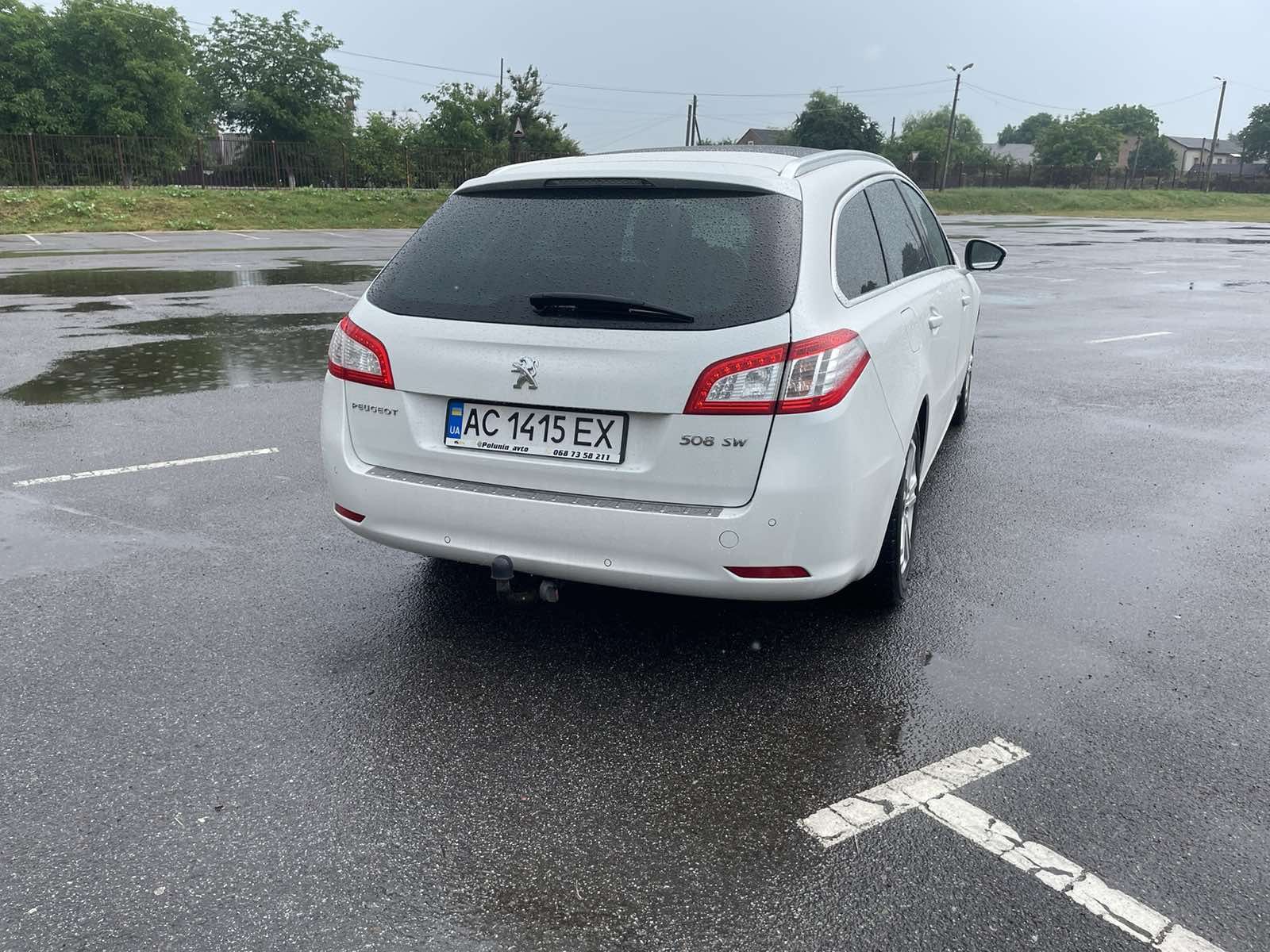 Peugeot 508 1.6 білий