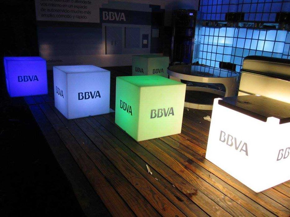 reclame led wifi com comando rgb