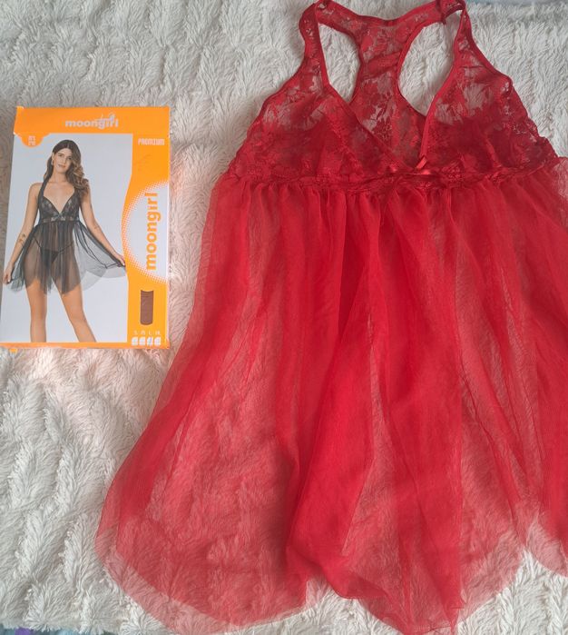 Sexy Nowa koszulka nocna.gratis podwiązki